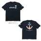 muta MARINE GOLF ムータマリンゴルフ ゴルフウェア メンズ レディース PALM WAVE ストレッチTシャツ 全2色 半袖シャツ ストレッチ スリムフィット 混紡素材 伸縮性 MMMP-434772