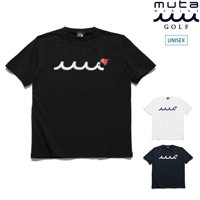muta MARINE GOLF ムータマリンゴルフ ゴルフウェア メンズ レディース ユニセックス POPEYE meets muta MARINE 8 SHADOW ストレッチTシャツ スリムフィット mmmp-434775