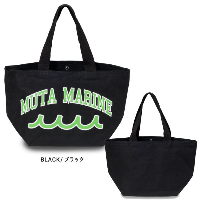 muta MARINE GOLF ムータマリンゴルフ ゴルフウェア メンズ レディース カレッジロゴ エコバッグ サブバッグ ポケット・スナップボタン付 mmrg-211149