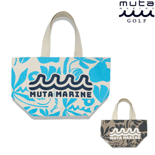 muta MARINE GOLF ムータマリンゴルフ メンズ レディース フローラル エコバッグ サブバッグ カートバッグ mmrg-211155