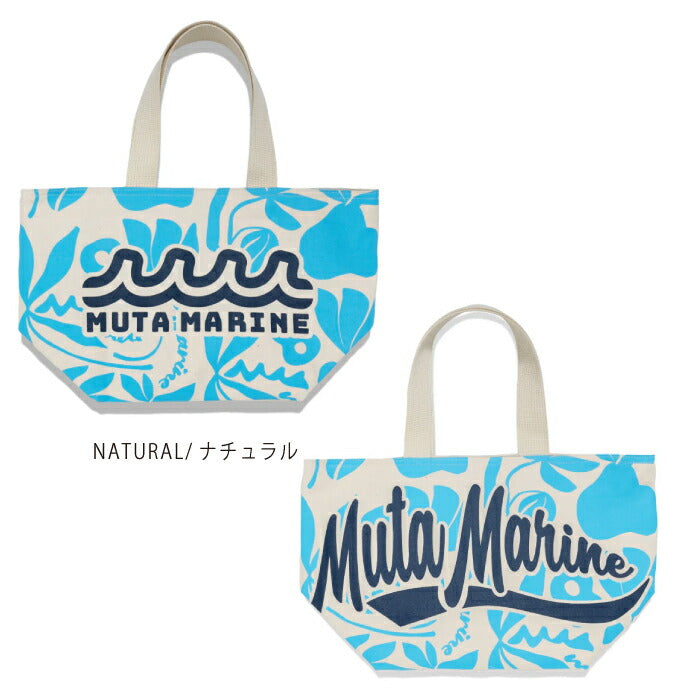 muta MARINE GOLF ムータマリンゴルフ メンズ レディース フローラル エコバッグ サブバッグ カートバッグ mmrg-211155