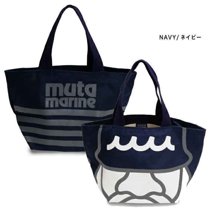 muta MARINE GOLF ムータマリンゴルフ メンズ レディース ジェントル エコバッグ カートバッグ ラウンドバッグ トートバッグ コットン 綿100 mmrg-211163