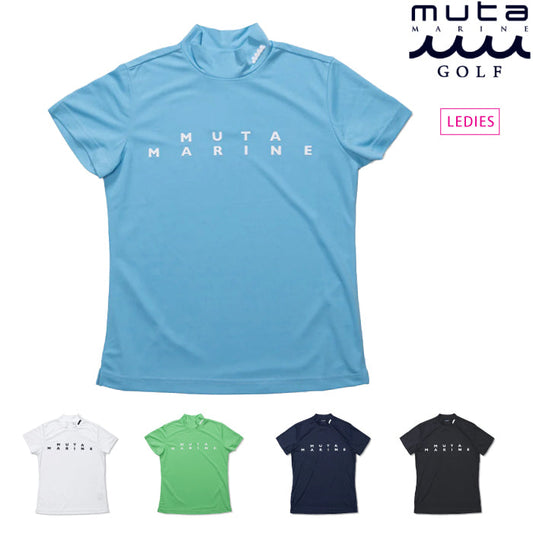muta MARINE GOLF ムータマリンゴルフ レディース モックネックシャツ (WOMAN)[全5色] MMSG-220824-W