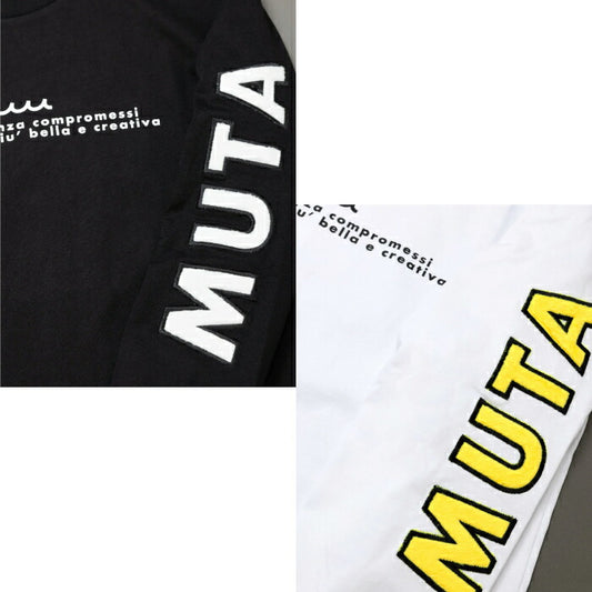 muta MARINE GOLF ムータマリンゴルフ メンズ レディース ファーワッペン ロングスリーブTシャツ 長袖 MMSG-240159