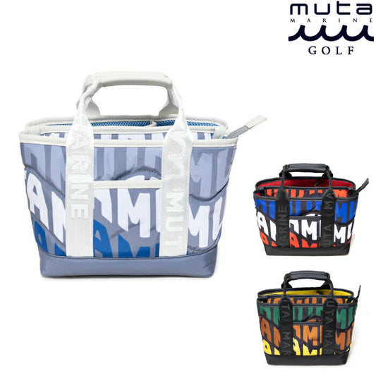 muta MARINE GOLF ムータマリンゴルフ カートバッグ メンズ レディース WAVEキルト パーテーショントートバッグ mmsg-241108