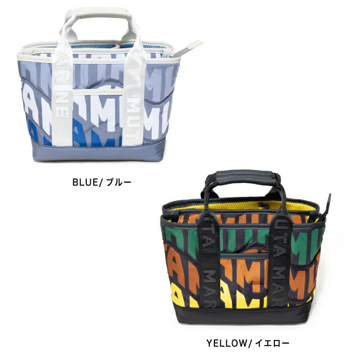 muta MARINE GOLF ムータマリンゴルフ カートバッグ メンズ レディース WAVEキルト パーテーショントートバッグ mmsg-241108
