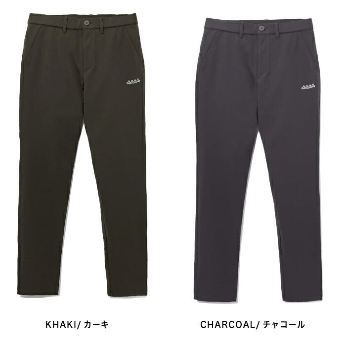 muta MARINE GOLF ムータマリンゴルフ ゴルフウェア メンズ ストレッチナイロン スラックス ロングパンツ テーパードシルエット セットアップ対応 MMSG-241202