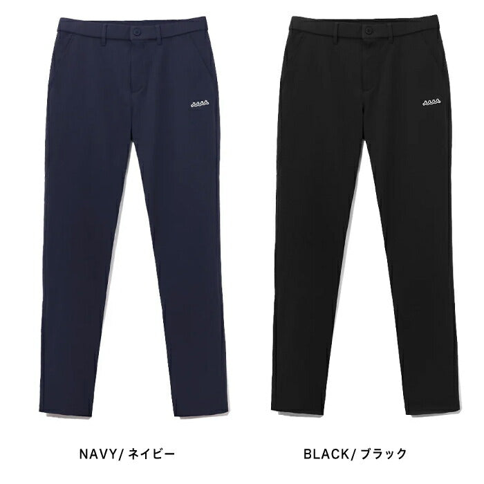 muta MARINE GOLF ムータマリンゴルフ ゴルフウェア メンズ ストレッチナイロン スラックス ロングパンツ テーパードシルエット セットアップ対応 MMSG-241202