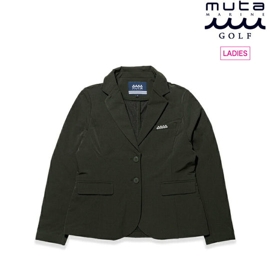 muta MARINE GOLF ムータマリンゴルフ ゴルフウェア レディース ストレッチナイロン ジャケット シンプル スポーティー セットアップ対応 MMSG-241203