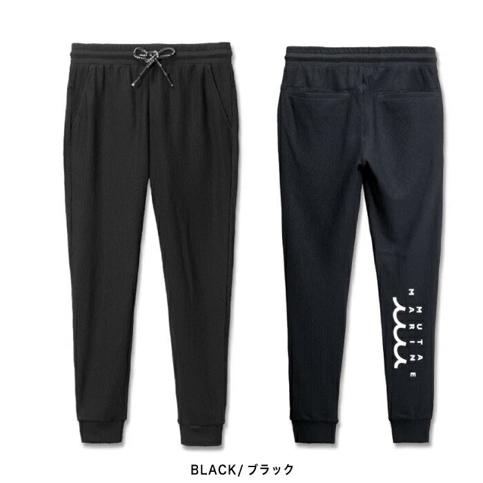 muta MARINE GOLF ムータマリンゴルフ ゴルフウェア レディース ストレッチメッシュ レギンス ストレッチ性 パンツ 通気性 透け感 mmsg-250505