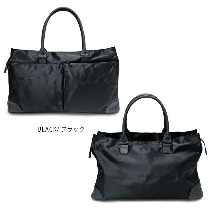 muta MARINE GOLF ムータマリンゴルフ メンズ レディース リモンタナイロン ボストンバッグ BIGトートバッグ CONTINUAパンチングエシカルレザー使用 滑らかな手触りと美しい光沢感 大容量サイズ mmsg-250547