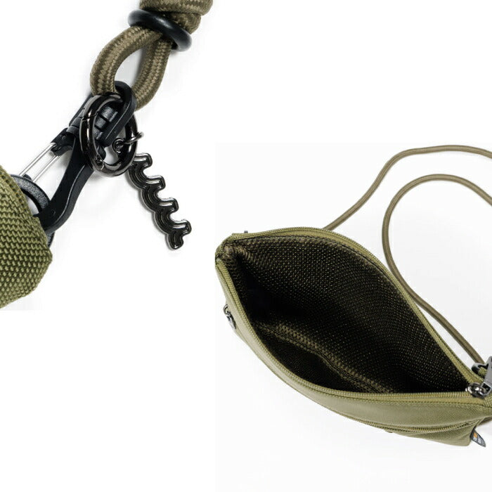 muta MARINE GOLF ムータマリンゴルフ メンズ レディース CORDURA Ballistic® サコッシュ カートバッグ 耐久性 耐水性 ショルダーストラップ付属 丁度いいサイズ感 mmsg-250605