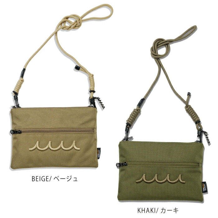muta MARINE GOLF ムータマリンゴルフ メンズ レディース CORDURA Ballistic® サコッシュ カートバッグ 耐久性 耐水性 ショルダーストラップ付属 丁度いいサイズ感 mmsg-250605