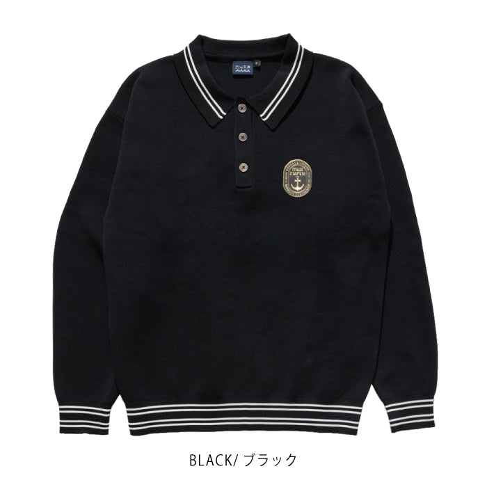 muta MARINE GOLF ムータマリンゴルフ ゴルフウェア メンズ ダブルフェイスニットポロシャツ すっきりシルエット トラディショナルな雰囲気 スポーティー要素 mmsk-446865