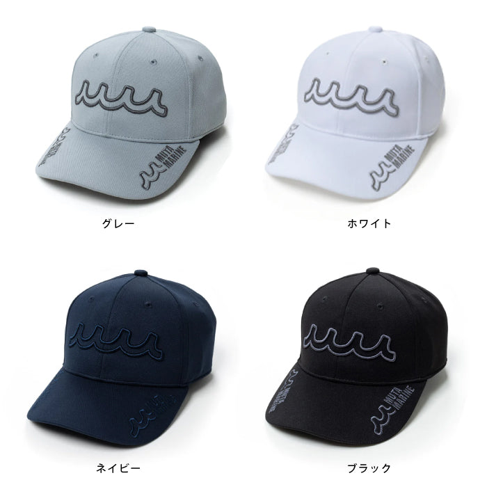 muta MARINE GOLF ムータマリンゴルフ ゴルフキャップ 帽子 メンズ レディース UNISEX ブリムロゴ キャップ [全4色 –  GOLFCITY ARD