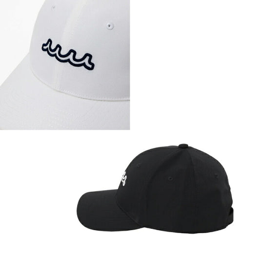 muta MARINE GOLF ムータマリンゴルフ ゴルフウェア メンズ レディース UNISEX WAVE ロゴキャップ シンプル 吸水速乾汗止め シーズンレス mmst-622218