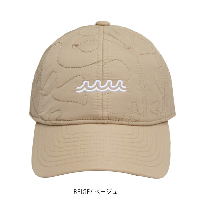 muta MARINE GOLF ムータマリンゴルフ ゴルフウェア メンズ レディース フローラルキルト キャップ 帽子 立体感のあるデザイン 軽やかな質感 汗止め部分吸水速乾生地採用 サイズ調整可 mmst-622260