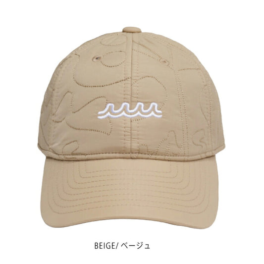 muta MARINE GOLF ムータマリンゴルフ ゴルフウェア メンズ レディース フローラルキルト キャップ 帽子 立体感のあるデザイン 軽やかな質感 汗止め部分吸水速乾生地採用 サイズ調整可 mmst-622260