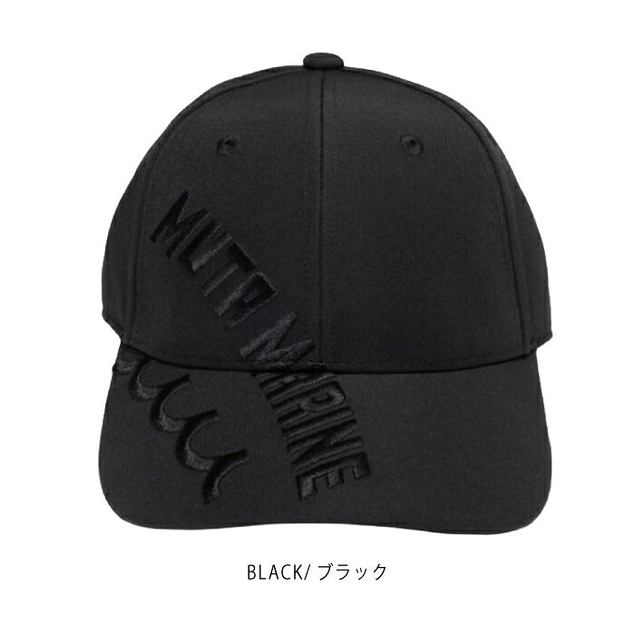 muta MARINE GOLF ムータマリンゴルフ ゴルフウェア メンズ レディース BIGロゴ キャップ 帽子 軽量 汗止め部分吸水速乾生地採用 サイズ調整可 mmst-622262
