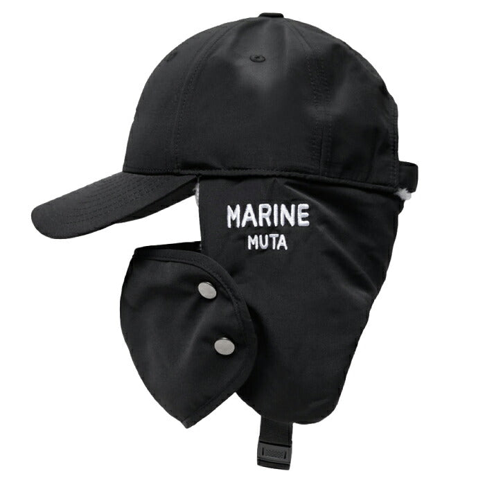 muta MARINE GOLF ムータマリンゴルフ メンズ レディース 3WAY イヤーマフキャップ 帽子 汗止め部分吸水速乾生地 イヤーマフ、マスク部分は着脱可能 サイズ調整可能 mmst-622263