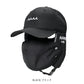 muta MARINE GOLF ムータマリンゴルフ メンズ レディース 3WAY イヤーマフキャップ 帽子 汗止め部分吸水速乾生地 イヤーマフ、マスク部分は着脱可能 サイズ調整可能 mmst-622263
