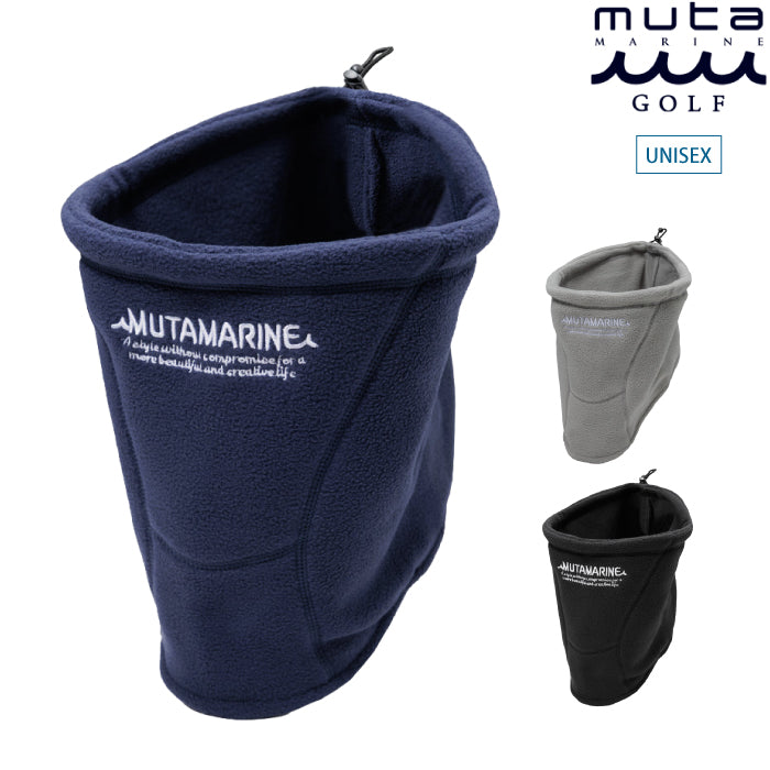 muta MARINE GOLF ムータマリンゴルフ メンズ レディース フリース ネックウォーマー 軽量 保温性 mmst-652136