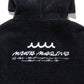muta MARINE GOLF ムータマリンゴルフ ゴルフウェア レディース モールスムースニット クロップドジップパーカー ベロアのような質感 毛玉になりにくい 短めの着丈 フルジップアップ仕様 mmtk-446885