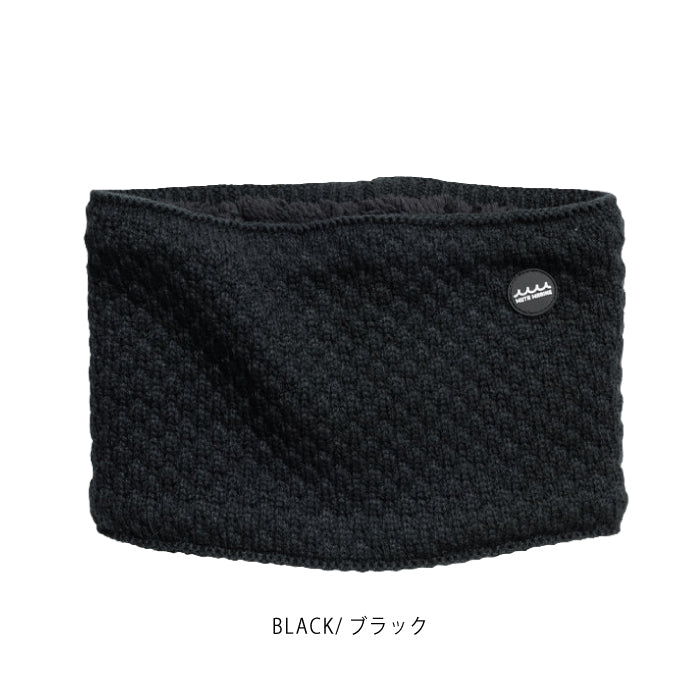 muta MARINE GOLF ムータマリンゴルフ ゴルフウェア メンズ レディース ニットボア ネックウォーマー 立体編み地 mmyt-652134