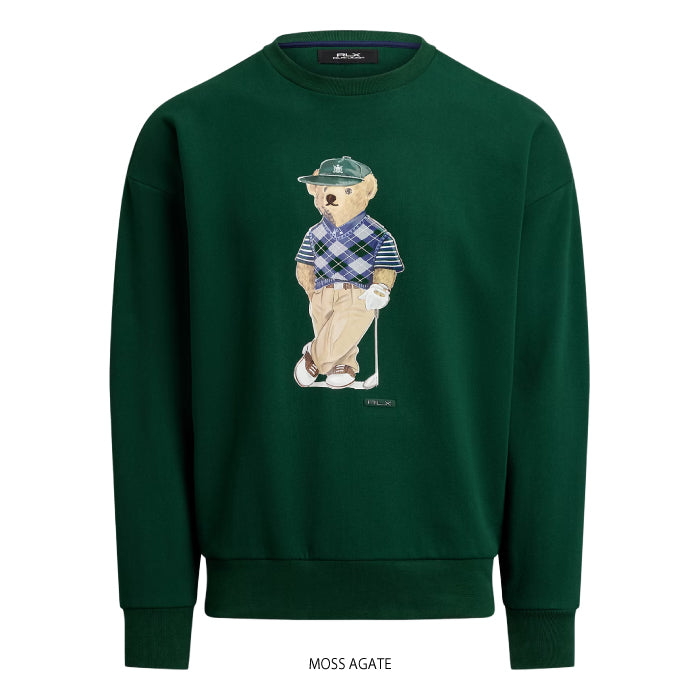 RLX RALPH LAUREN アール エル エックス ラルフローレン ゴルフウェア メンズ リラックス フィット Polo ベア スウェットシャツ 長袖 快適な着心地 mnxgk16820391