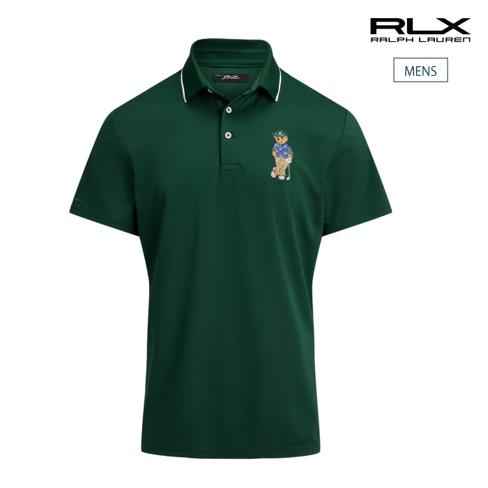 RLX RALPH LAUREN アール エル エックス ラルフローレン ゴルフウェア メンズ テーラード フィット Polo ベア ポロシャツ 半袖 洗濯機洗い可 mnxgk820888