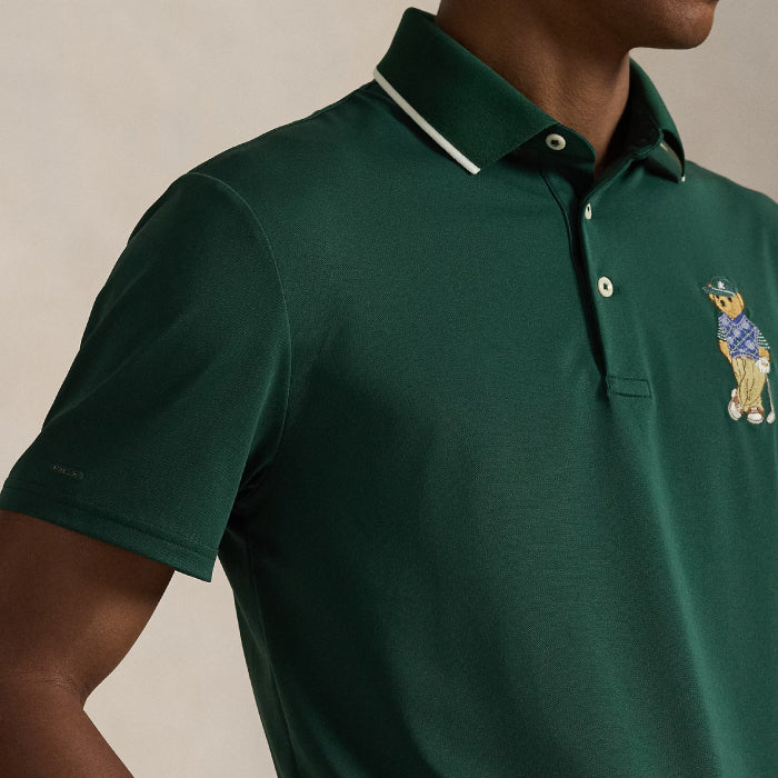 RLX RALPH LAUREN アール エル エックス ラルフローレン ゴルフウェア メンズ テーラード フィット Polo ベア ポロシャツ 半袖 洗濯機洗い可 mnxgk820888