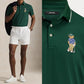 RLX RALPH LAUREN アール エル エックス ラルフローレン ゴルフウェア メンズ テーラード フィット Polo ベア ポロシャツ 半袖 洗濯機洗い可 mnxgk820888