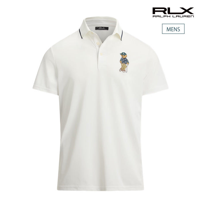 RLX RALPH LAUREN アール エル エックス ラルフローレン ゴルフウェア メンズ テーラード フィット Polo ベア ポロシャツ 半袖 洗濯機洗い可 mnxgk820889
