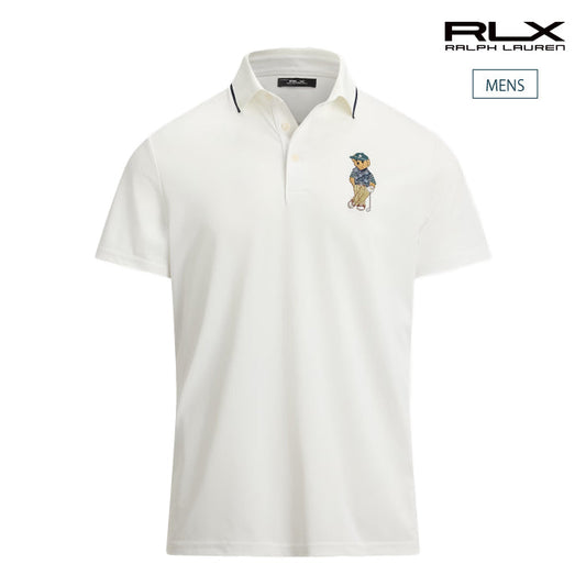 RLX RALPH LAUREN アール エル エックス ラルフローレン ゴルフウェア メンズ テーラード フィット Polo ベア ポロシャツ 半袖 洗濯機洗い可 mnxgk820889