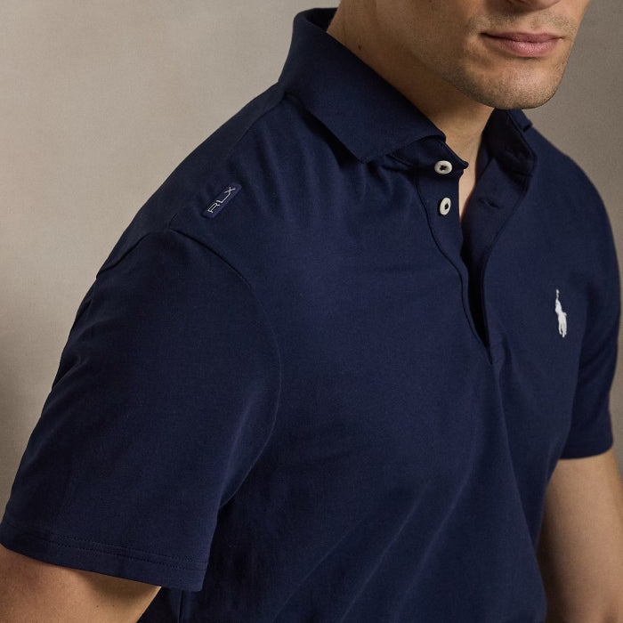 RLX RALPH LAUREN アール エル エックス ラルフローレン ゴルフウェア メンズ テーラード フィット パフォーマンス ポロシャツ 半袖 洗濯機洗い可 mnxgk820906