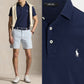 RLX RALPH LAUREN アール エル エックス ラルフローレン ゴルフウェア メンズ テーラード フィット パフォーマンス ポロシャツ 半袖 洗濯機洗い可 mnxgk820906