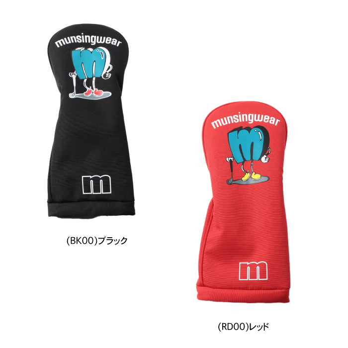 Munsingwear マンシングウェア メンズ レディース 『Goods』キャラクタープリントドライバー用ヘッドカバー MQAVJG01