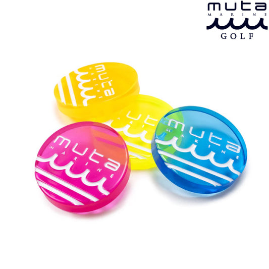 muta MARINE GOLF ムータマリンゴルフ メンズ レディース GOLF クリアマーカー (WAVE) [全4色] MUSG-220856