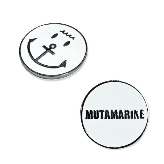 muta MARINE GOLF ムータマリンゴルフ メンズ レディース GOLF リバーシブルマーカー (SMILE) [全3色] MUSG-221001