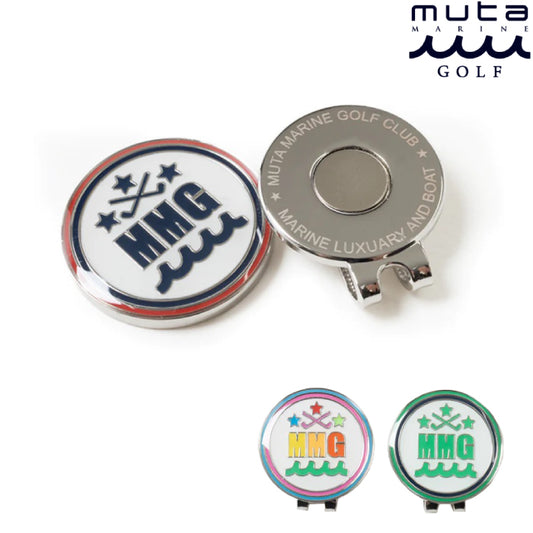 muta MARINE GOLF ムータマリンゴルフ メンズ レディース GOLF クリップマーカー (MMG) [全3色] MUSG-230403