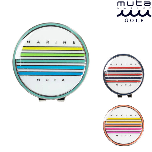 muta MARINE GOLF ムータマリンゴルフ メンズ レディース GOLF クリップマーカー (5LINE) [全3色] MUSG-230405