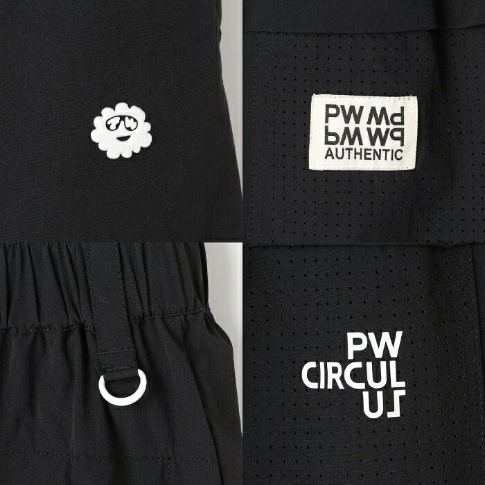 PW CIRCULUS ピーダブリュサーキュラス ゴルフウェア メンズ MEN アクティブショーツ ショートパンツ ストレッチ UVカット ややゆとり感があるトレンドシルエット 快適な履き心地 phpnlm0525
