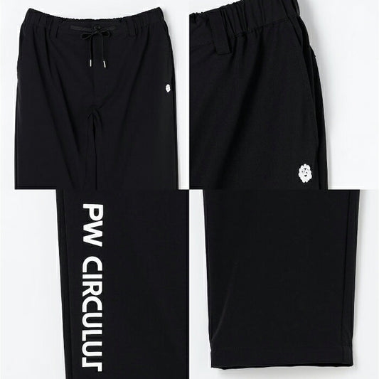 PW CIRCULUS ピーダブリュサーキュラス ゴルフウェア メンズ 2WAY デタッチャブルパンツ ストレッチ素材 軽量 膝下取り外し可能 pppngw0321