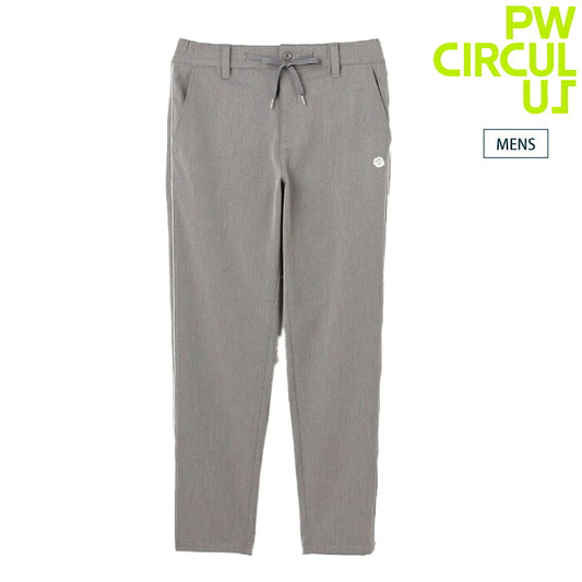PW CIRCULUS ピーダブリュサーキュラス ゴルフウェア メンズ MEN ウールライク テーパードパンツ ウエスト2WAY仕様 普段使いもできるデザイン pppngw0401