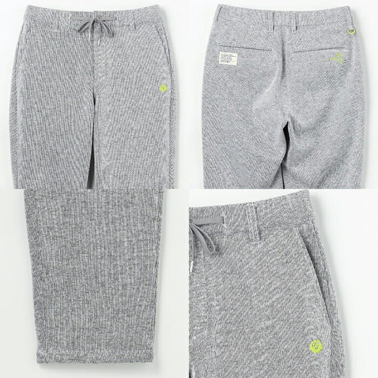 PW CIRCULUS ピーダブリュサーキュラス ゴルフウェア メンズ MEN ３レイヤーボンディングパンツ ロングテーパードパンツ 保温性 防風性 上品な印象 pppngw0501