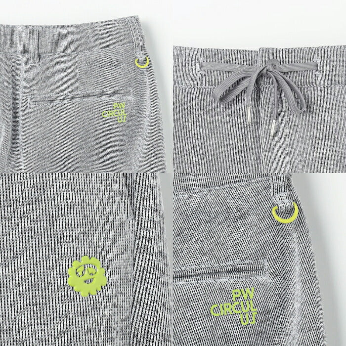 PW CIRCULUS ピーダブリュサーキュラス ゴルフウェア メンズ MEN ３レイヤーボンディングパンツ ロングテーパードパンツ 保温性 防風性 上品な印象 pppngw0501