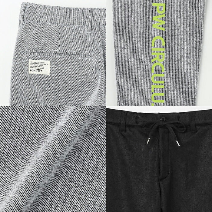 PW CIRCULUS ピーダブリュサーキュラス ゴルフウェア メンズ MEN ３レイヤーボンディングパンツ ロングテーパードパンツ 保温性 防風性 上品な印象 pppngw0501