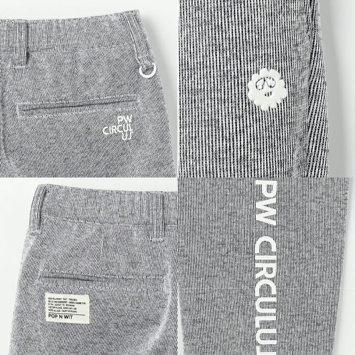 PW CIRCULUS ピーダブリュサーキュラス ゴルフウェア レディース WOMEN ３レイヤーボンディングパンツ ロングテーパードパンツ 保温性 防風性 上品な印象 pppqgw0504