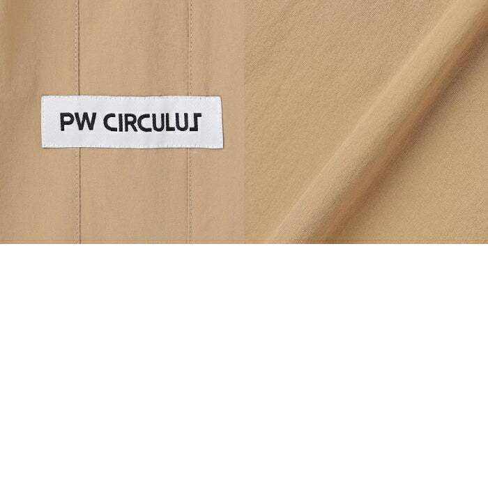 PW CIRCULUS ピーダブリュサーキュラス ゴルフウェア レディース WOMEN ストレートパンツ ベーシックデザイン すっきりとしたシルエット ウエストコード2WAY仕様 接触冷感付 UVカット 撥水 ストレッチ pppqlm0404