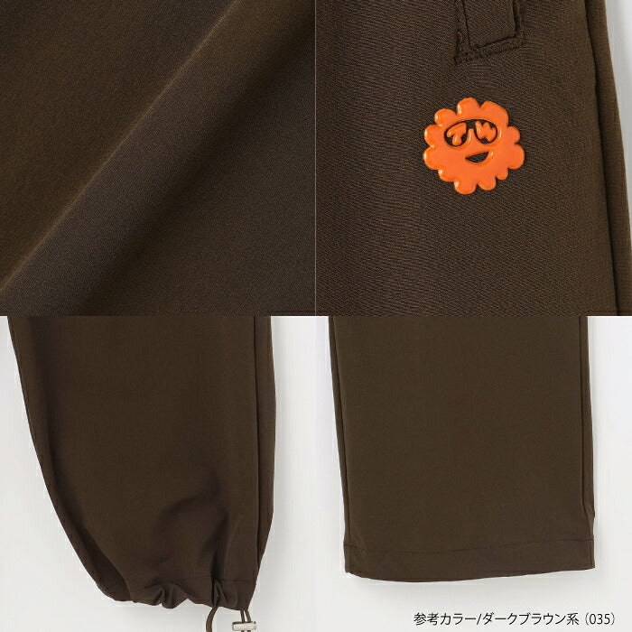 PW CIRCULUS ピーダブリュサーキュラス ゴルフウェア レディース WOMEN リラックスワイドパンツ 太すぎないセミワイド 裾ドロスト付 ウエストコード2WAY仕様 pppqlw0304